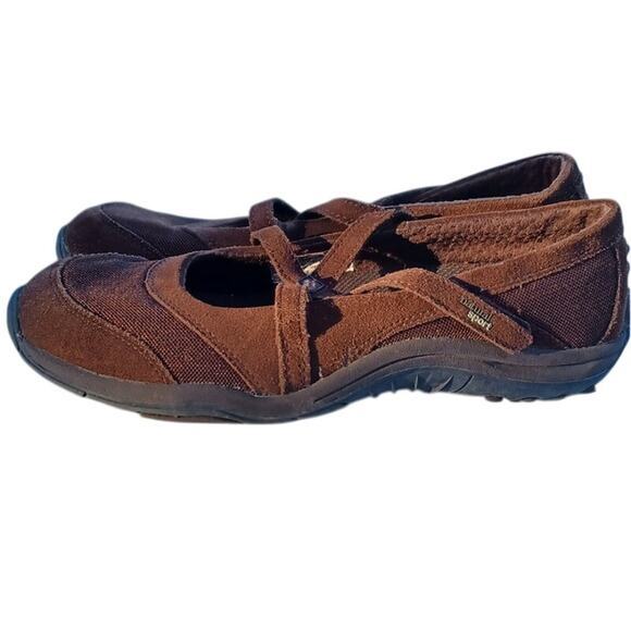 Natural Sport Mary Jane Style Women's Casual Brown Shoes Size 8.5 Medium - Picture 1 of 8